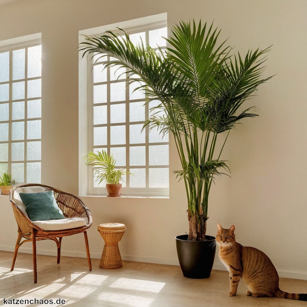 Goldfruchtpalme: Ist sie für Katzen schädlich? (Areca-Palme)